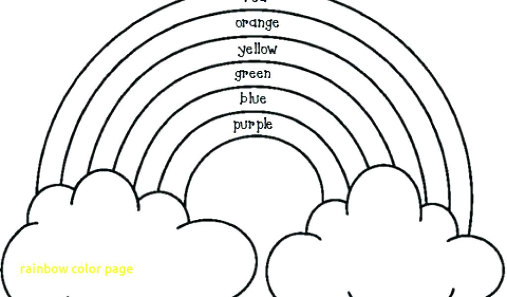 1024x600 Free Rainbow Coloring Pages Also Rainbows Coloring Pages Rainbow