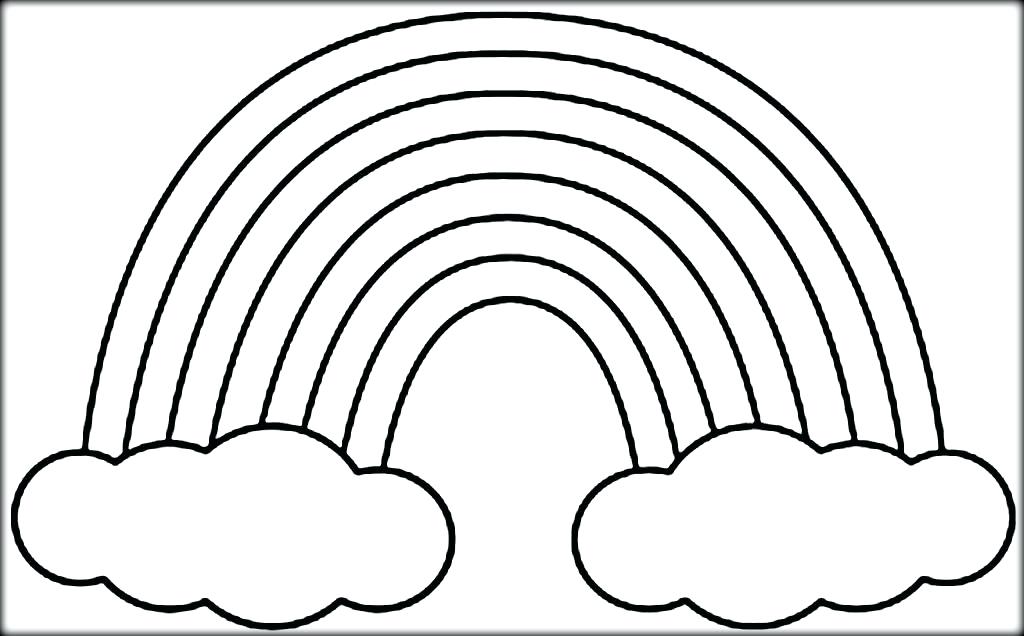 1024x636 Free Color Page Rainbow Coloring Sheets Rainbow Free Coloring