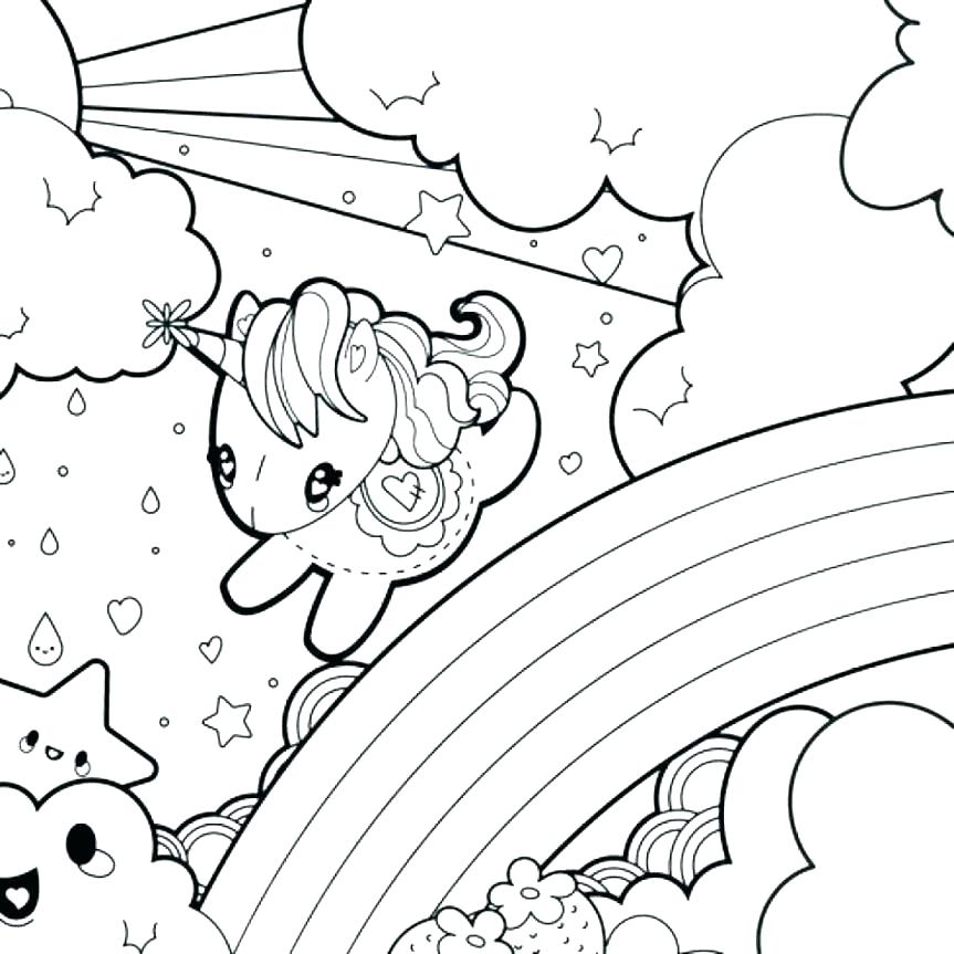 863x863 Coloring Pages For March Rainbow Coloring Pages Free Printable
