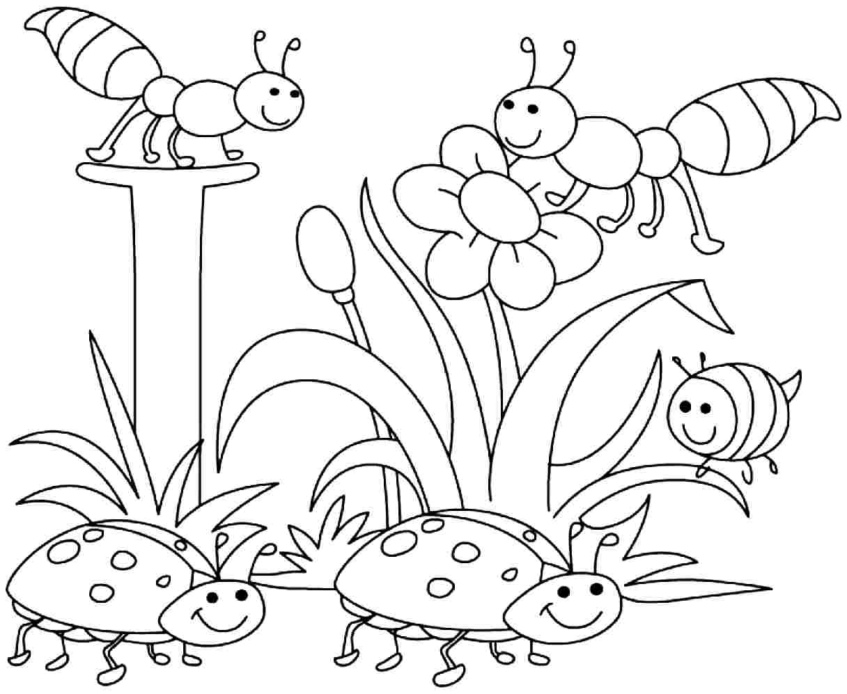 1216x997 Spring Rainbow Coloring Sheets Printable Printable Coloring Pages