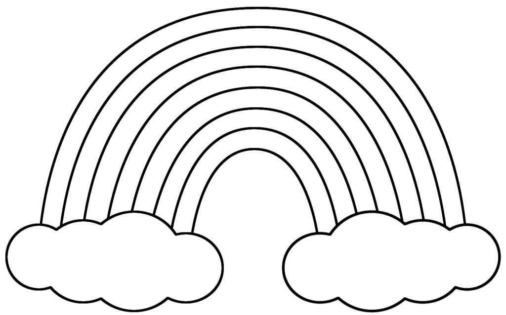 1024x638 Rainbow Coloring Page Free Printable Orango Pagest Colors In