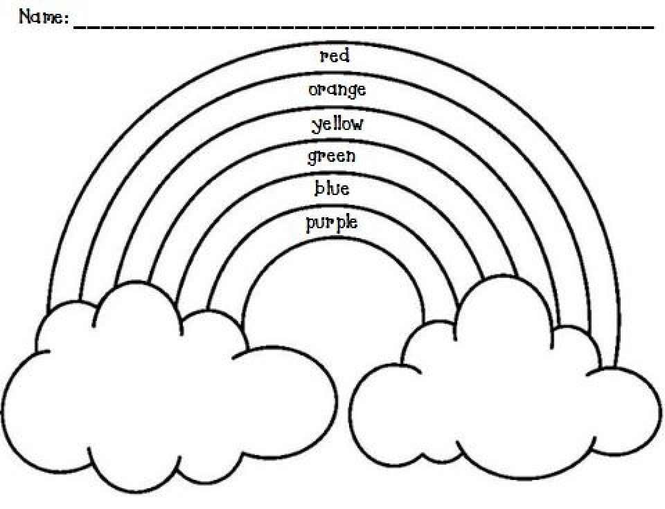 960x736 Rainbow Coloring Pages Rainbow Coloring Pages Free Printable P3frm