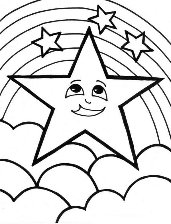 Rainbow Coloring Pages Printable