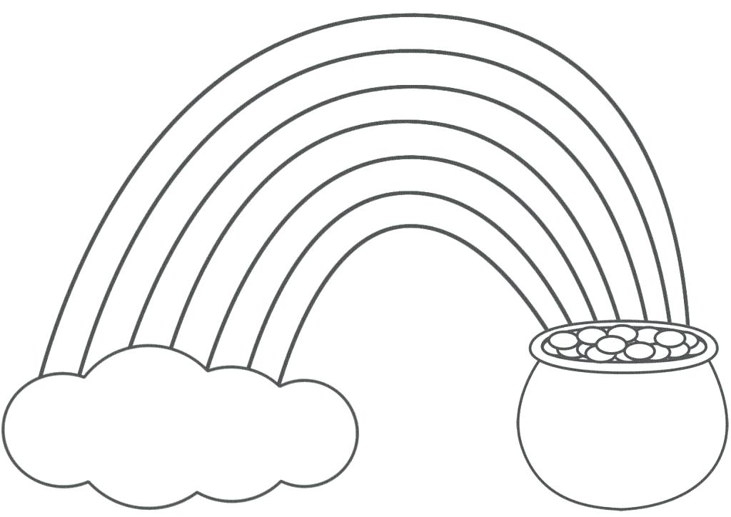 1024x724 Printable Rainbow Coloring Page Coloring Pages For Kids Printable