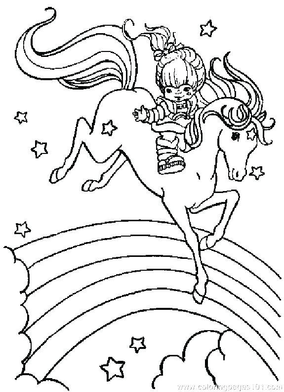 575x792 Coloring Page Of Rainbow Coloring Pages Rainbows Printable