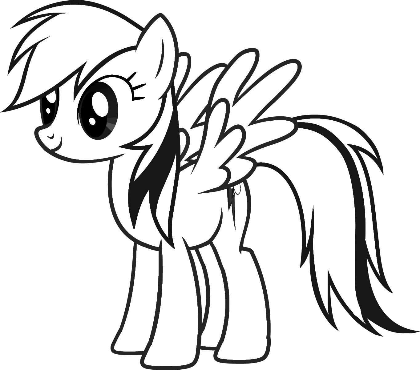 1364x1202 Rainbow Dash Coloring Pages Printable In Rainbow Dash Coloring