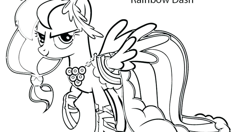 960x544 Rainbow Dash Coloring Pages Stunning Rainbow Dash Coloring Pages