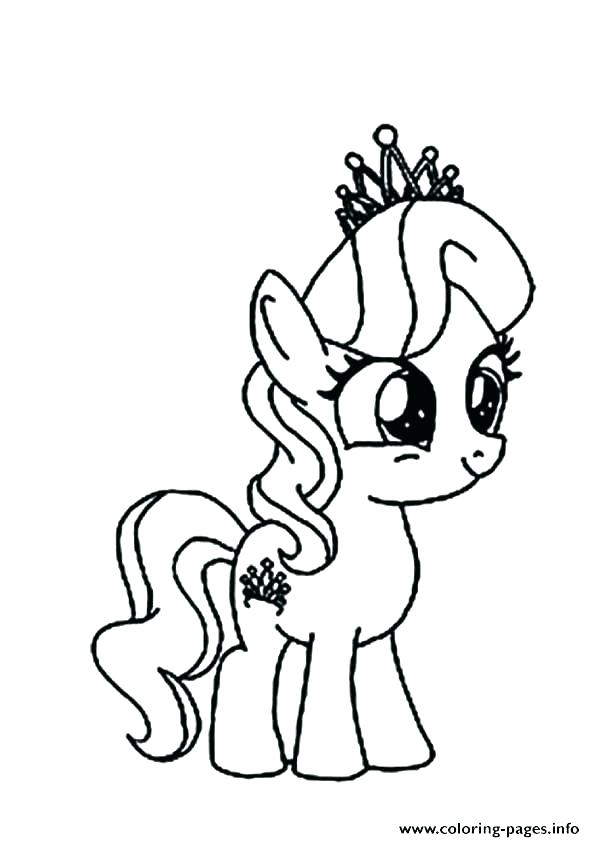 Rainbow Dash Pony Coloring Pages