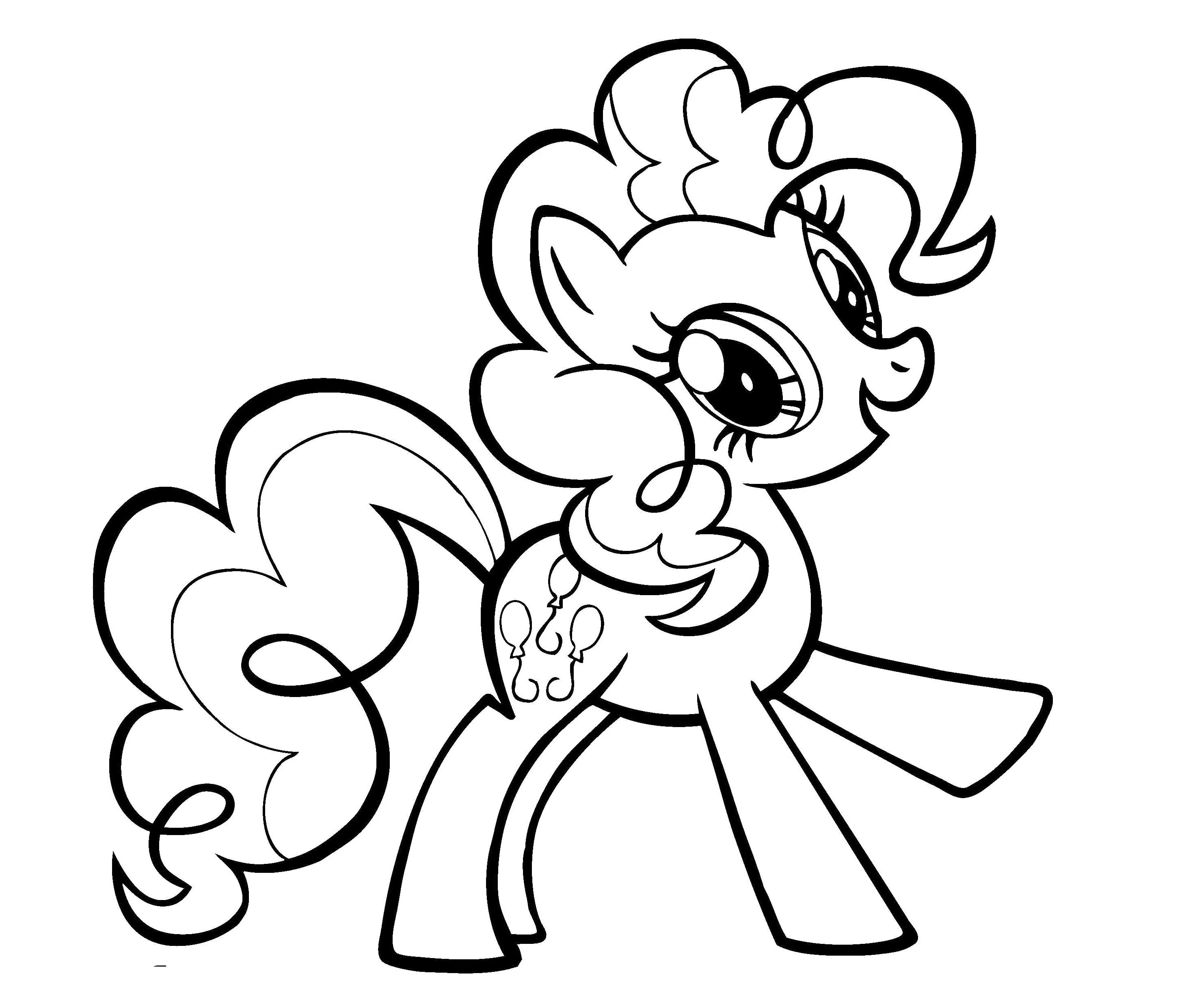 2916x2483 Pinkie Pie Pony Coloring Pages For Girls To Print Free Download