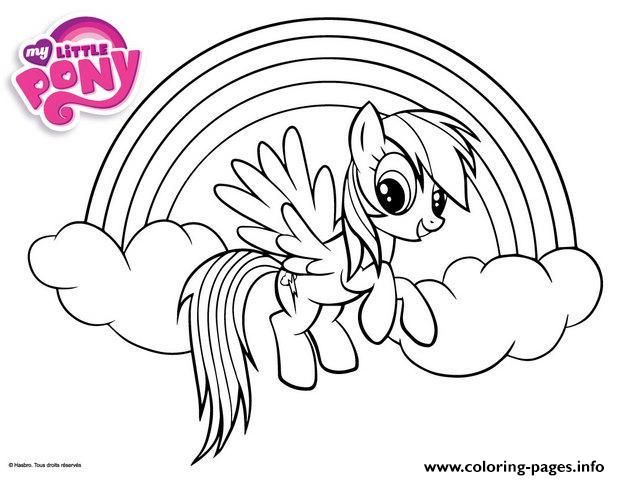 620x480 Print Rainbow Dash Little Pony Coloring Pages My Little Pony