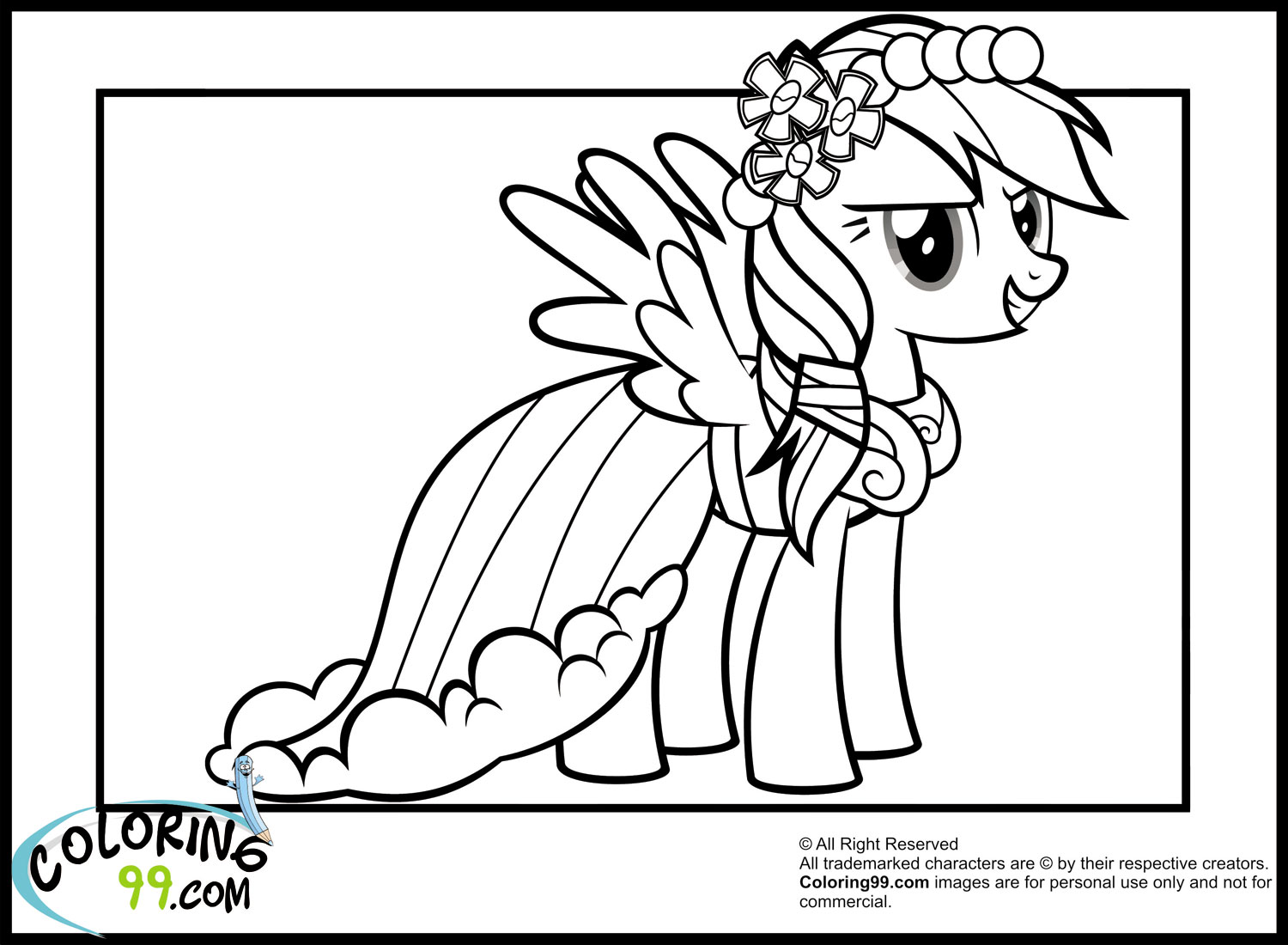 1500x1100 Rainbow Dash Coloring Pages Hellokids Com Endearing Enchanting