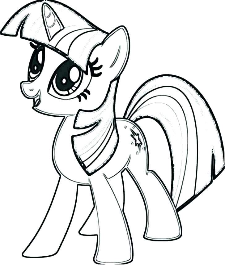 728x854 Rainbow Dash Coloring Pages