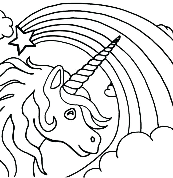 736x760 Fish Coloring Pages Rainbows Coloring Pages Free Printable Rainbow