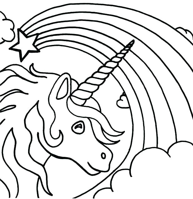 618x638 Rainbow Magic Coloring Pages Rainbow Coloring Page Packed