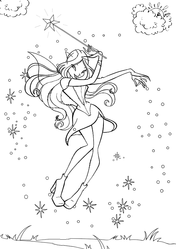 600x850 Free Printable Fairy Coloring Pages For Kids
