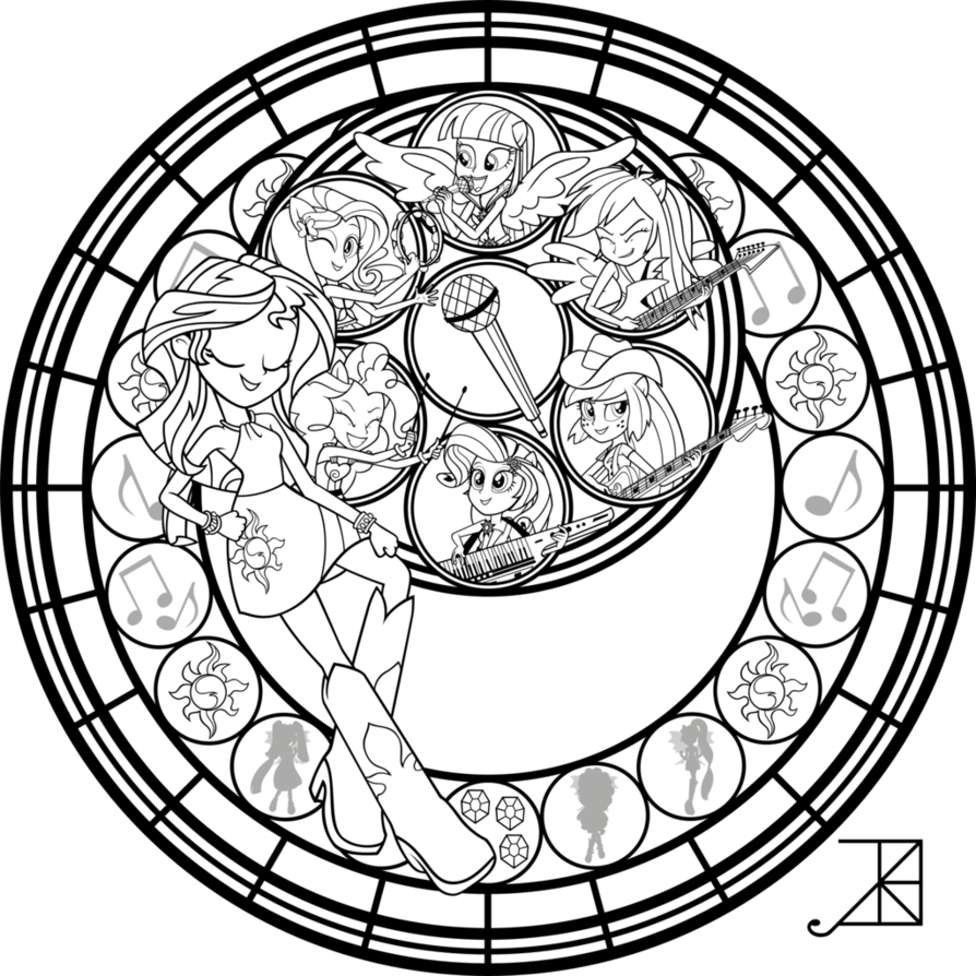 894x894 Sg Rainbow Rocks Coloring Page By Akili Amethyst