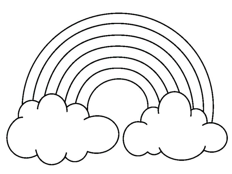 960x720 Pot Of Gold Coloring Page Pot Of Gold Coloring Page Rainbow