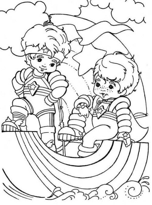 500x673 22 Best Rainbow Brite Coloring Pages Images On Rainbow
