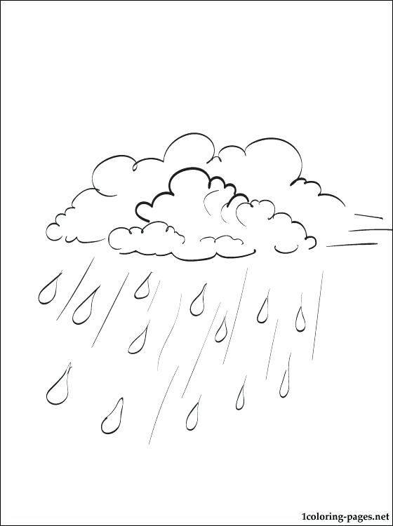 560x750 Rain Coloring Page Girl In Raincoat Coloring Page Brexitbook.club