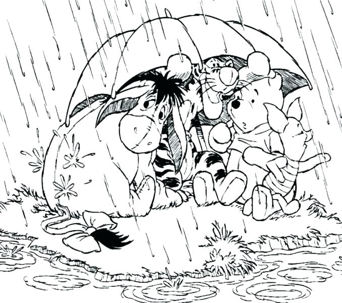 678x600 Rain Coloring Sheet Printable Coloring Page For Kids