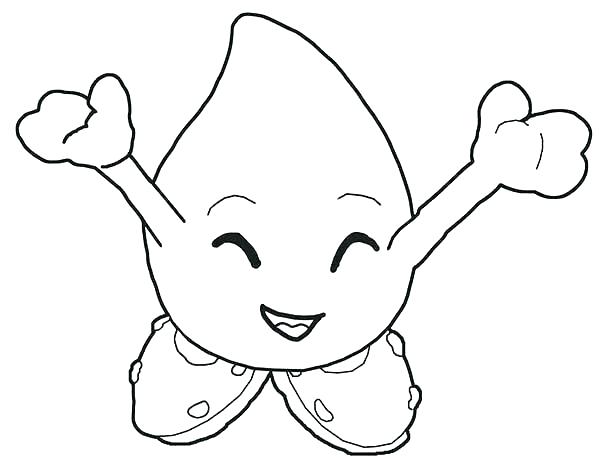 600x464 Raindrop Coloring Page Rain Drop Coloring Page Raindrops Coloring
