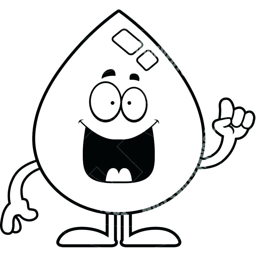 863x863 Raindrop Coloring Page Raindrop Coloring Pages Best Of Raindrop