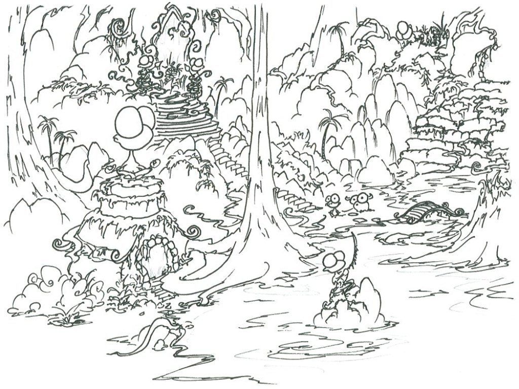 1024x767 Creative Ideas Rainforest Coloring Pages To Print For Preschoolers