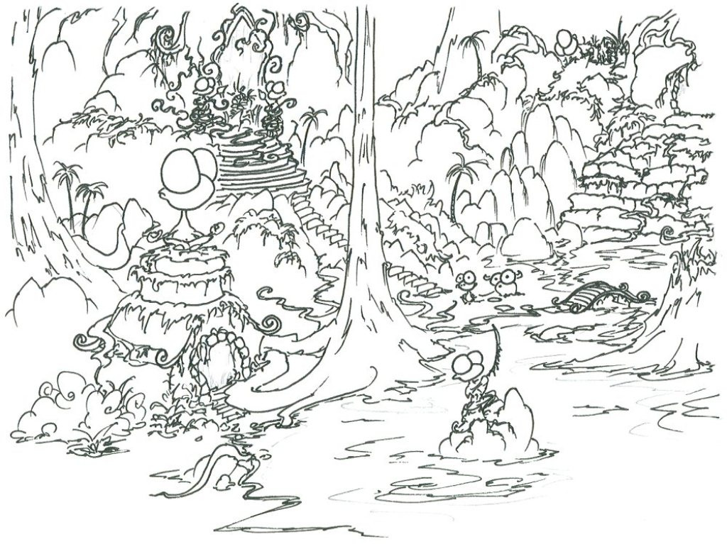 1024x767 Rainforest Coloring Pages To Print For Kids Collection Best