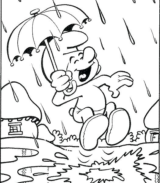 525x600 Rainy Day Pictures To Color Cloudy Day Coloring Pages Rainy Day