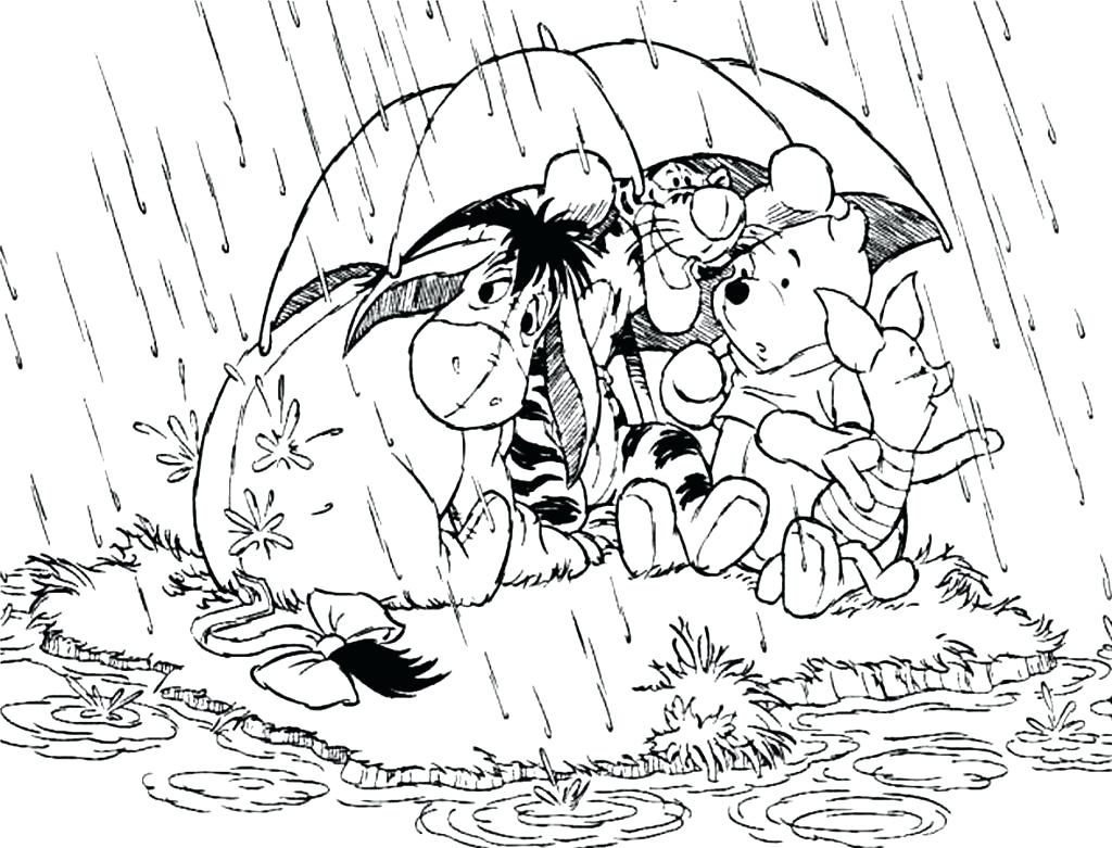 1024x781 Colorful Rainy Day Coloring Sheets Top 10 Free