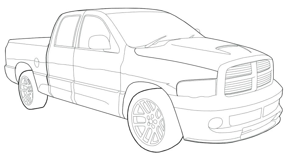 940x516 Dodge Ram Coloring Pages Dodge Ram Truck Coloring Page Dodge Ram