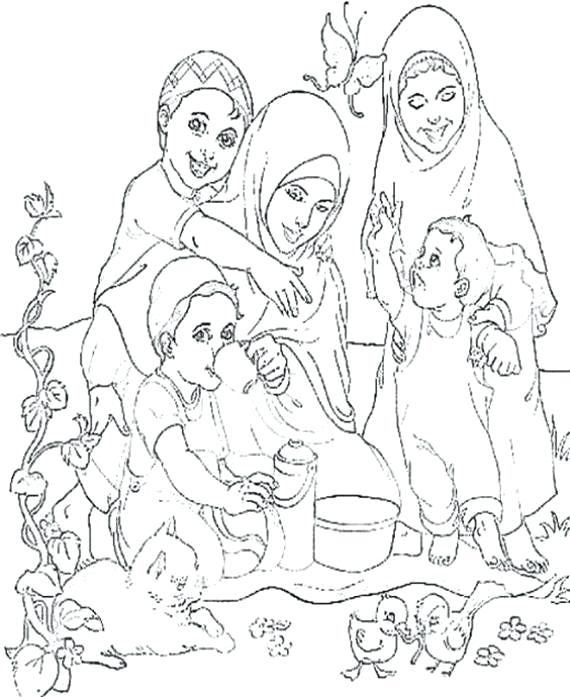 570x697 Ramadan Coloring Pages Coloring Pages For Kids Family Guide