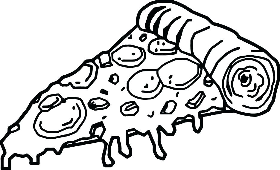 936x569 Pizza Coloring Pages Glamorous Pizza Coloring Sheets Online Slice