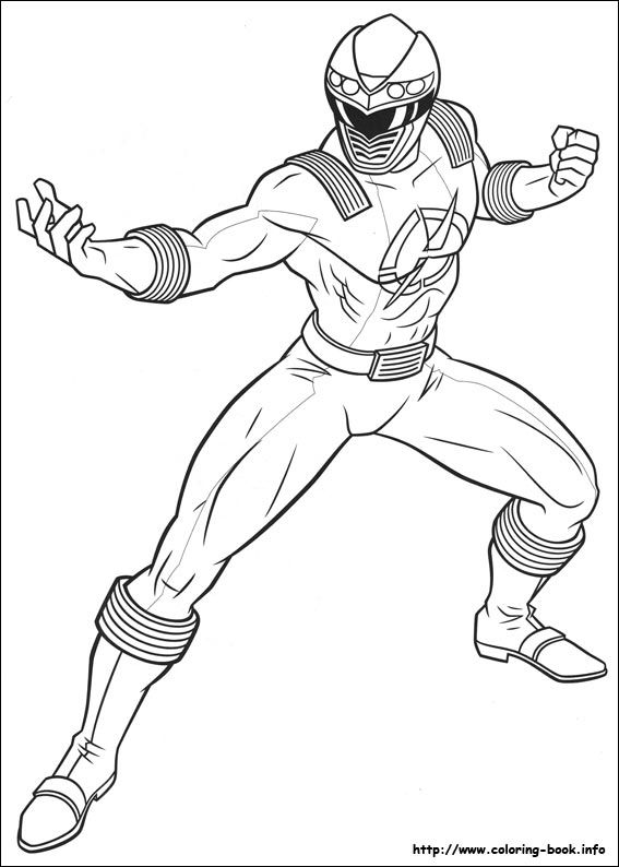 567x794 Power Rangers 91 In Power Ranger Coloring Page
