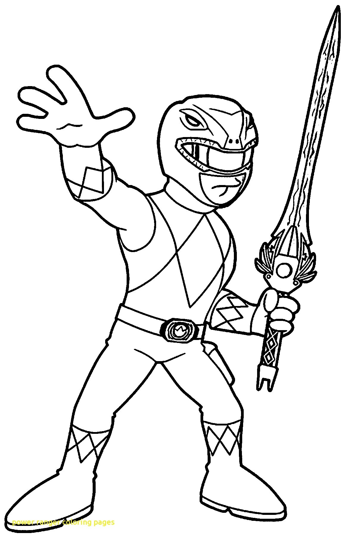 1158x1809 Power Ranger Coloring Page Fresh Best Free Rangers Cartoon