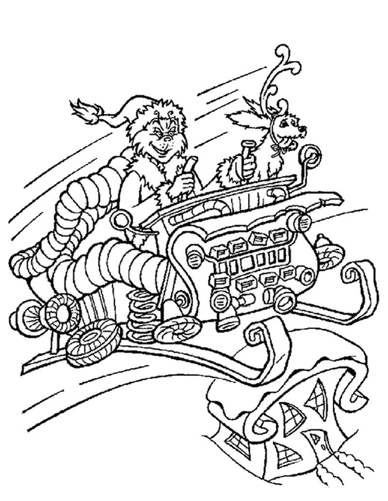 800x1034 Coloring Grinch Coloring Pages