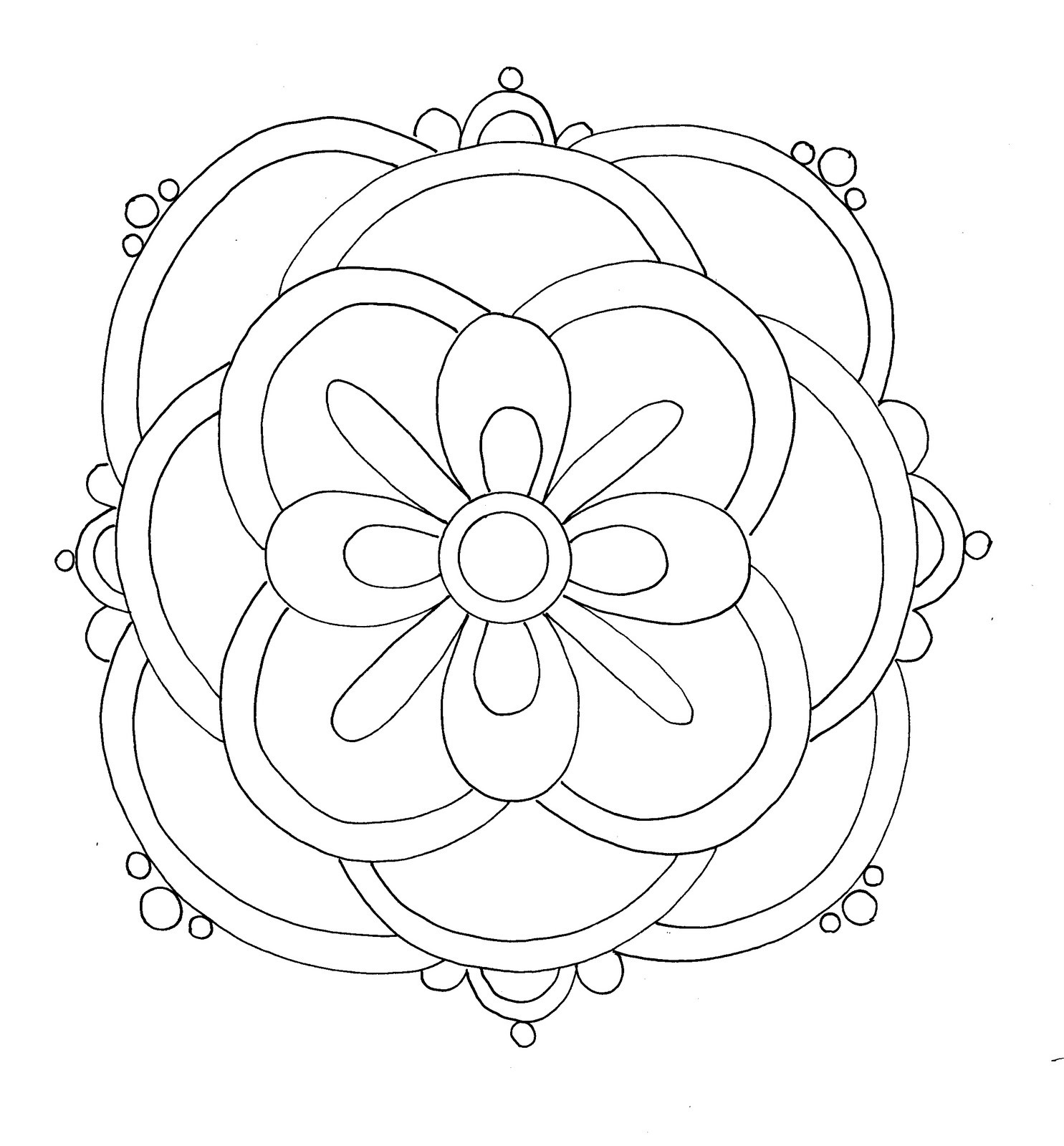 1485x1600 Rangoli Coloring Pages Printable Free For Kids