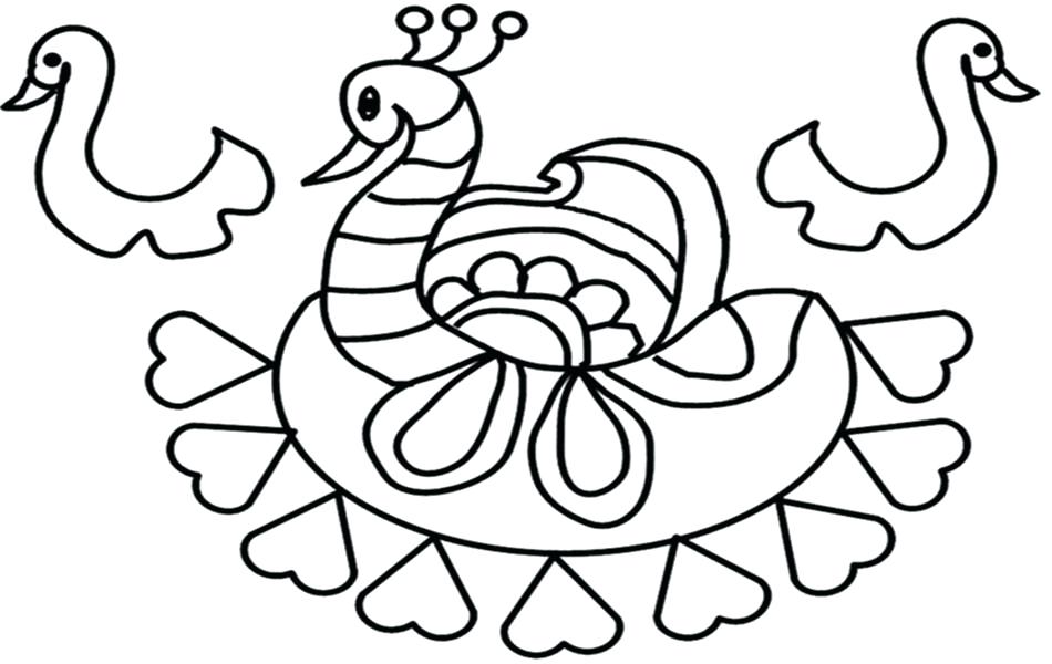 950x600 Rangoli Coloring Pages Rangoli Coloring Pages For Adults