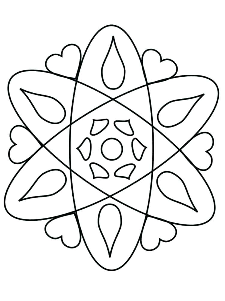 750x1000 Rangoli Coloring Pages Coloring Page Easy Rangoli Coloring Pages