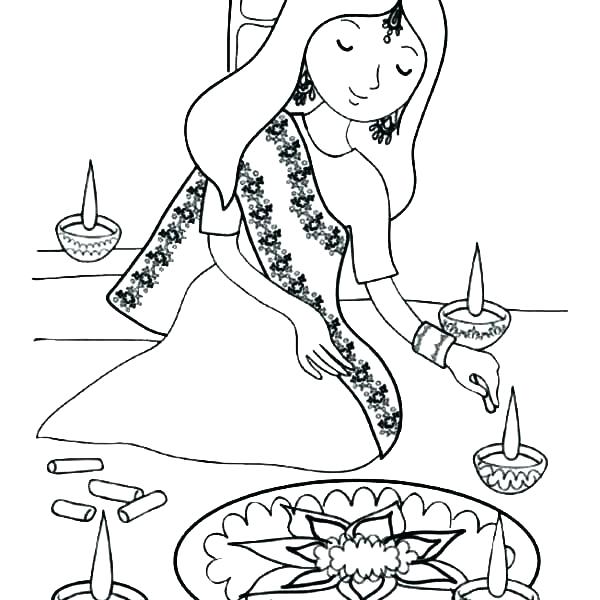 600x600 Rangoli Coloring Pages Easy Coloring Pages Free Printable For Kids