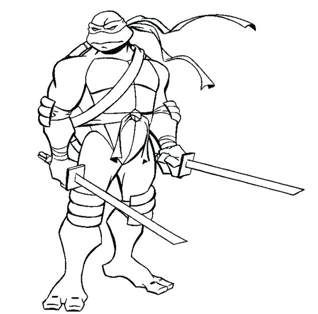 634x627 Ninja Turtle Coloring Page Turtle Coloring Page Raphael Ninja