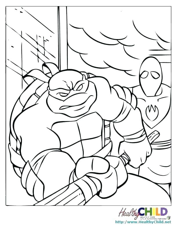 600x775 Ninja Turtles Raphael Coloring Pages Raphael Ninja Turtle Coloring