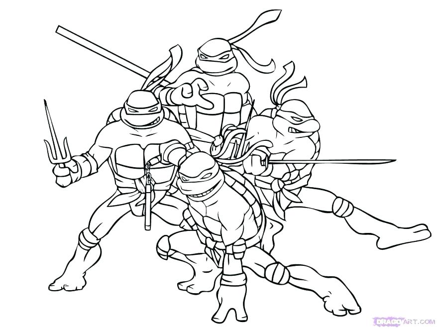 878x661 Ninja Turtles Coloring Pages Raphael Lego Printable Adult Teenage