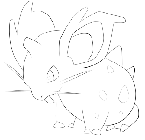 480x464 Rapidash Coloring Page