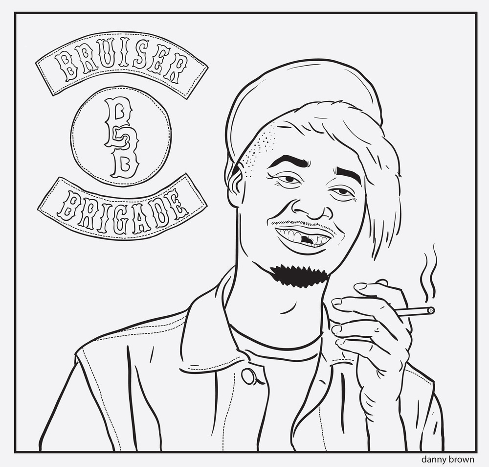1000x954 Rap Coloring Sheetsook Genius