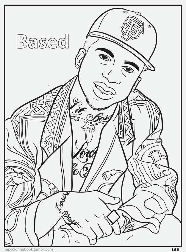 625x846 7 Delightful Pages From A Rap Coloring Book