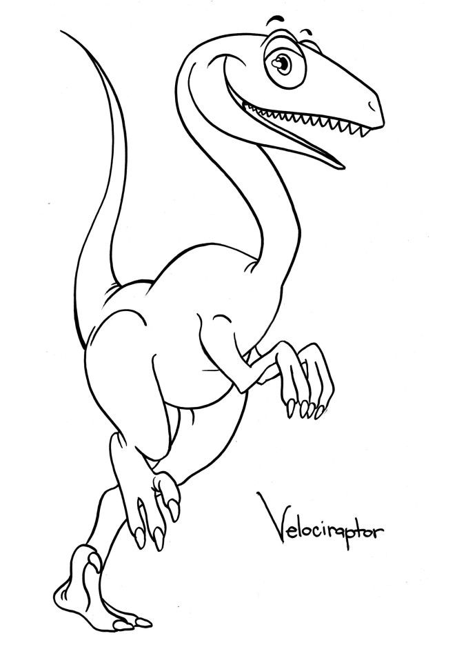 Raptor Coloring Pages