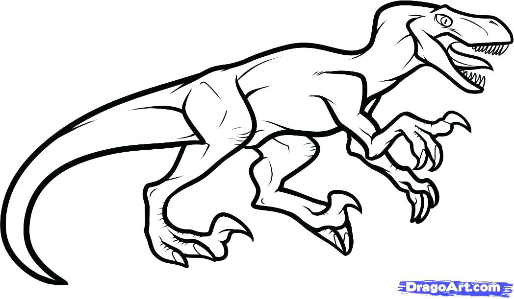 1048x611 Velociraptor Coloring Page Coloring Pages Best Dinosaur Coloring