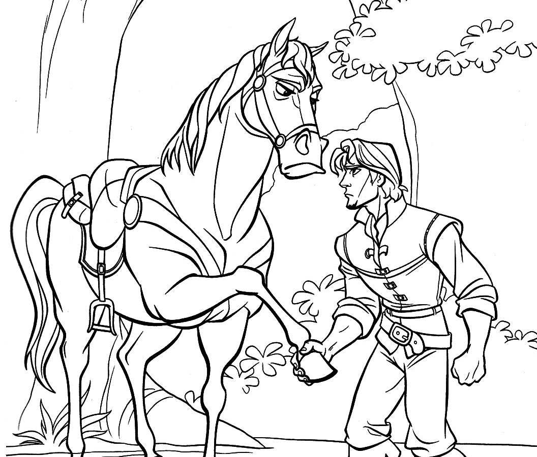 1056x900 Princess Coloring Pages Free Print And Color Maximus General