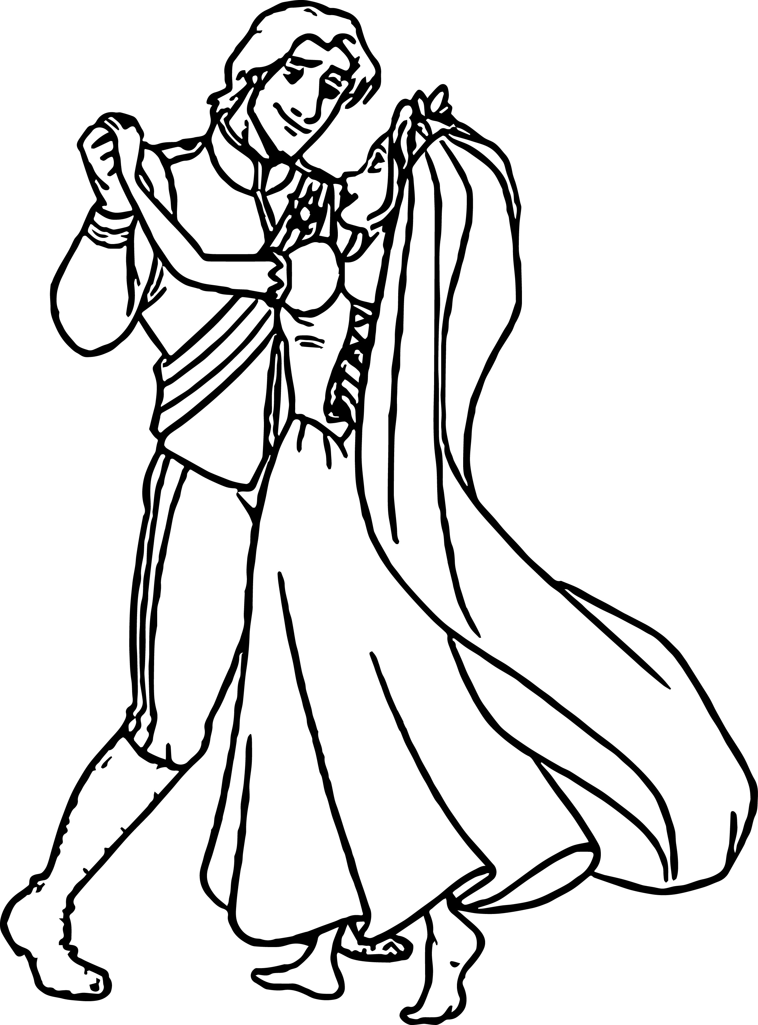 2450x3314 Rapunzel And Flynn Wedding Dance Coloring Page Wecoloringpage